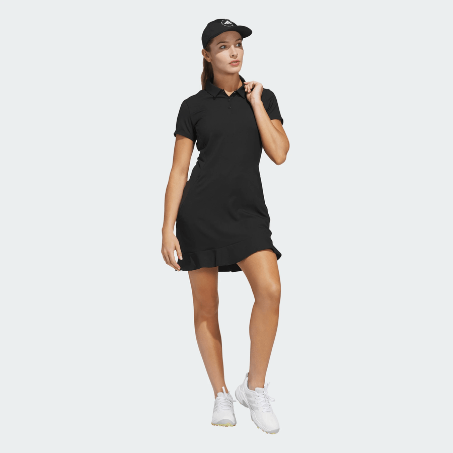 Adidas Ultimate Solid Golf Dress - Black