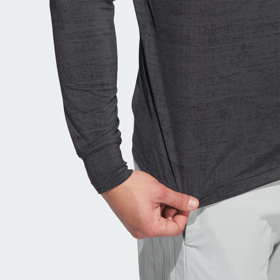 Adidas Performance Printed Lightweight Hoodie - Black