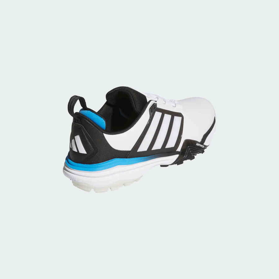 Adidas Adipower 26 Spikeless Golf Shoes - White/Black/Blue