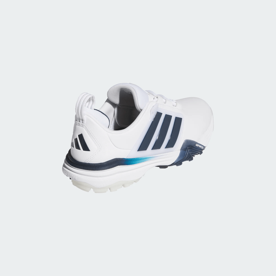 Adidas Ladies Adipower 26 Spikeless Golf Shoes - White/Navy