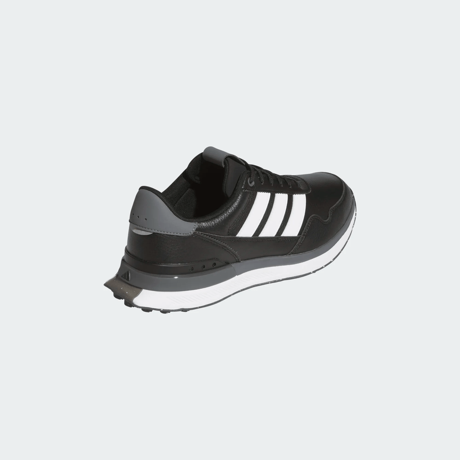 Adidas S2G 26 Leather Spikeless Golf Shoes - Black/White