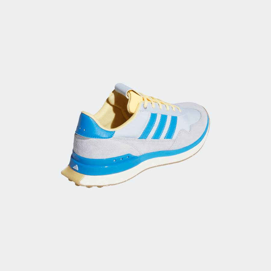 Adidas Ladies S2G 26 Textile Spikeless Golf Shoes - Blue/Grey/Yellow