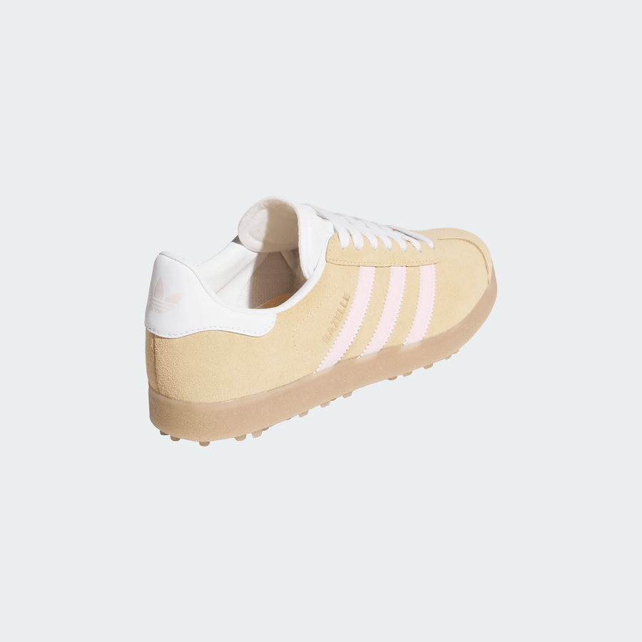 Adidas Ladies Gazelle Spikeless Golf Shoes - Orange/Pink