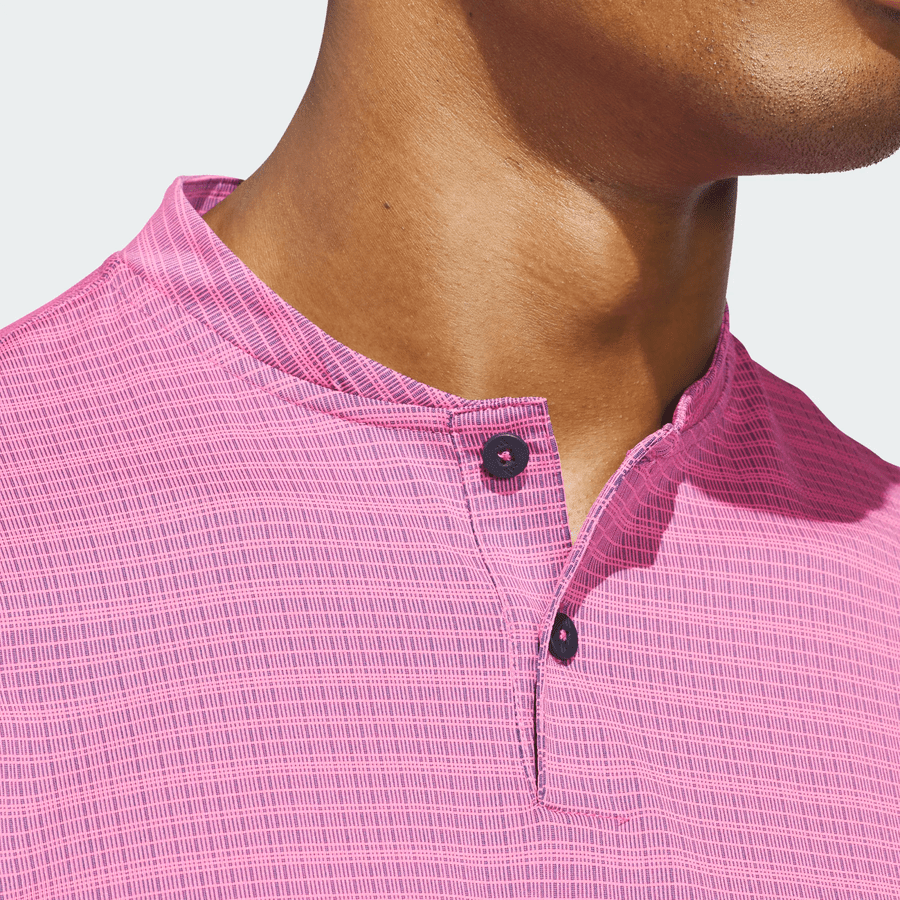Polo Adidas Ultimate365 à col sport - Rose