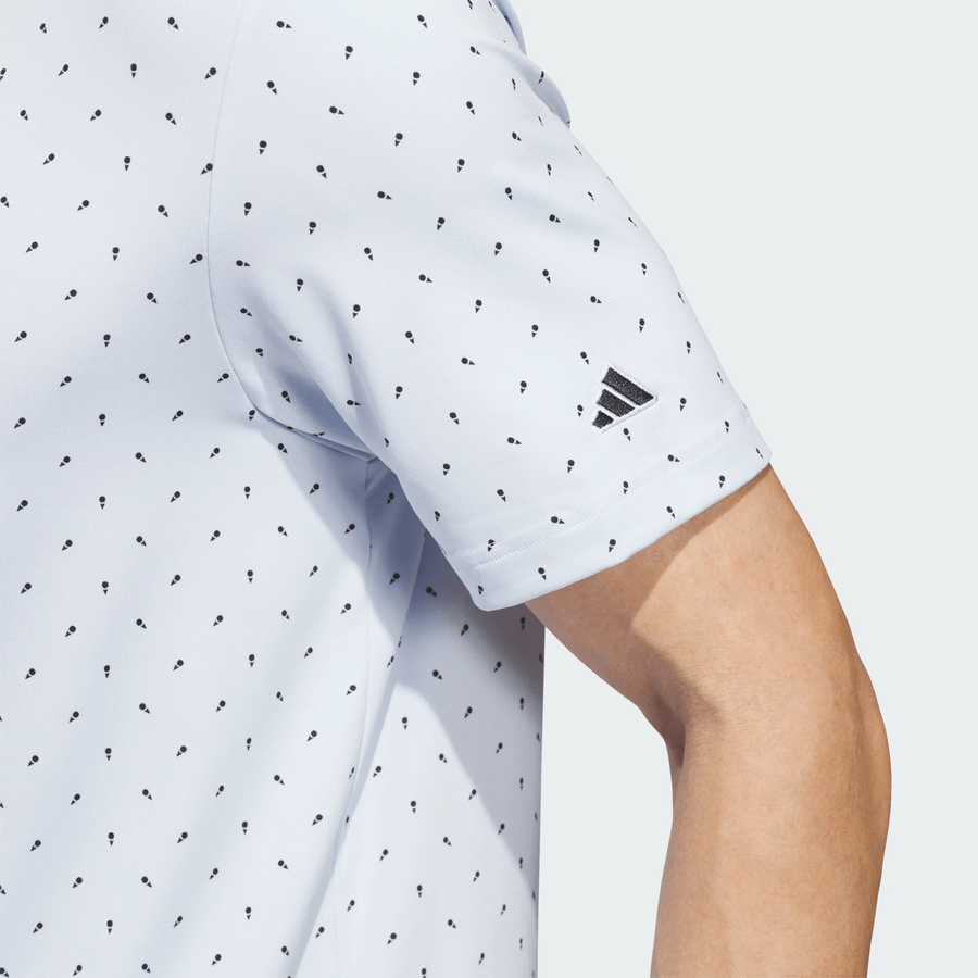 Adidas Ultimate365+ Micro Print Polo Shirt