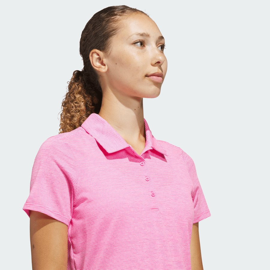 Adidas Ladies Ottoman Short Sleeve Polo Shirt