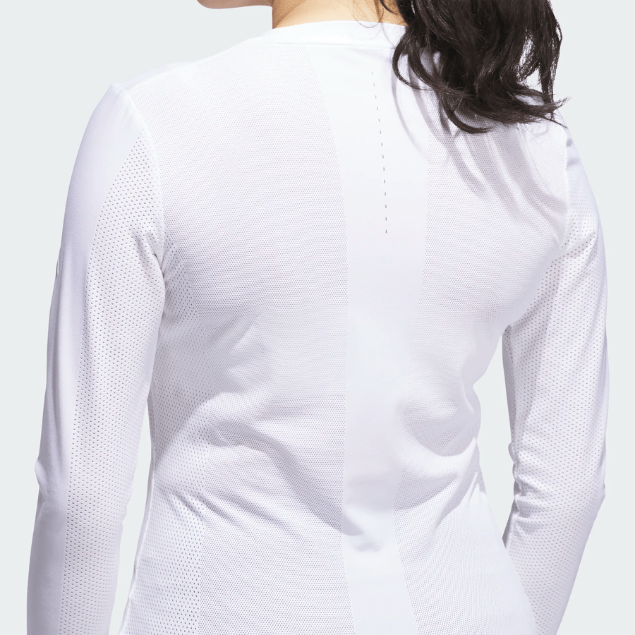 Adidas Ladies Ultimate365 Tour Engineered Long Sleeve Slim Top