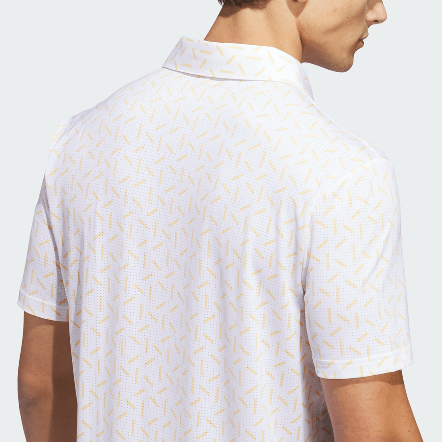 Adidas Ultimate365 Mesh Print Climacool Polo Shirt