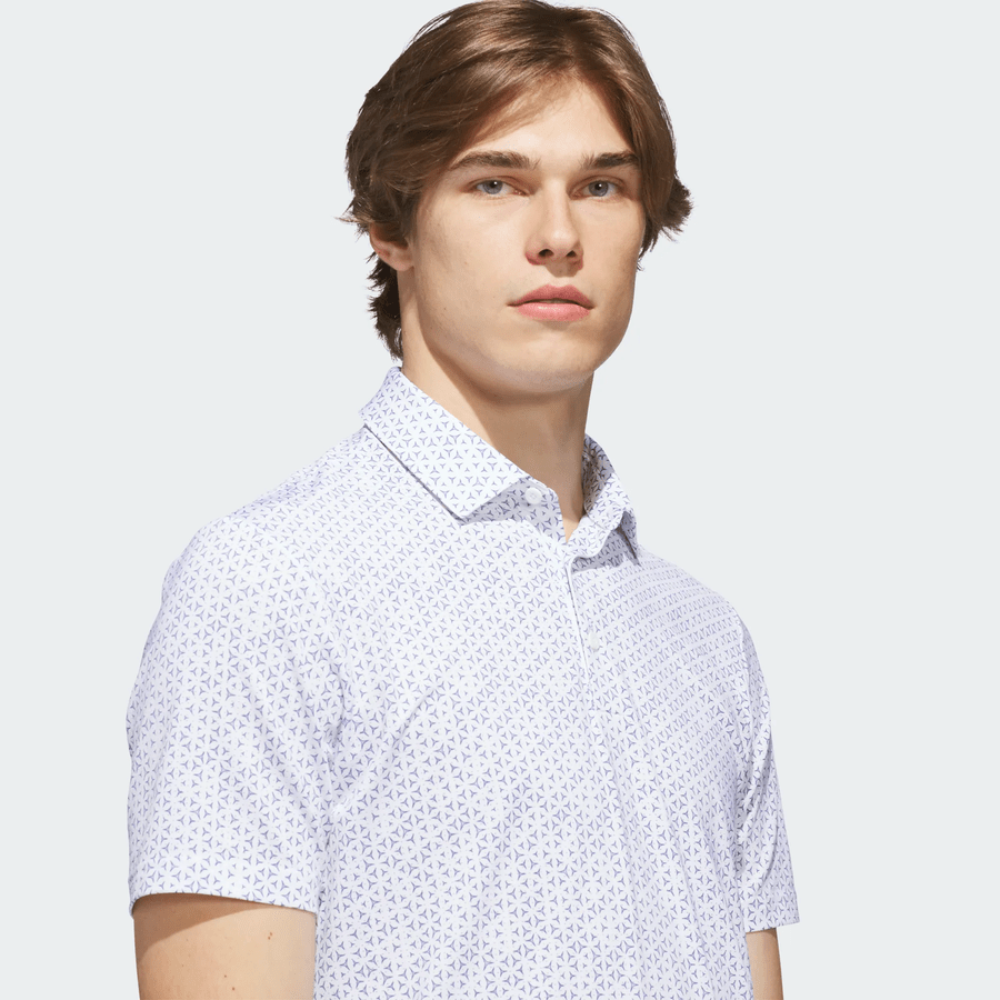 Adidas Ultimate365 Mesh Tango Print Climacool Polo Shirt