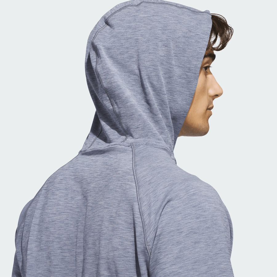 Adidas Ultimate365 Heather Hoodie - Navy
