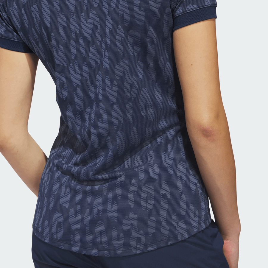 Adidas Ladies Ultimate365 Jacquard Climacool Polo Shirt