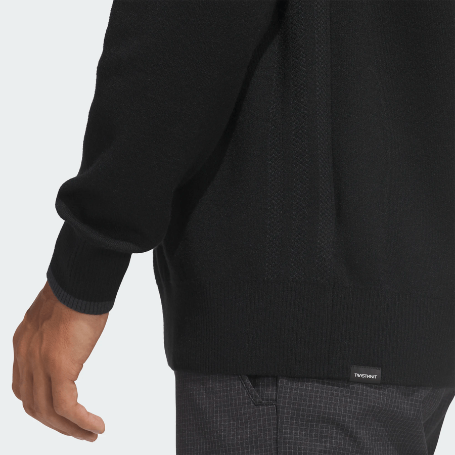 Adidas Ultimate Tour Twistknit Hoodie - Black
