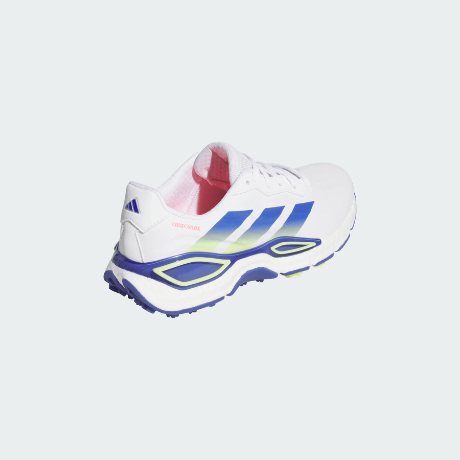 Adidas Ladies Codechaos 27 Spikeless Golf Shoes - White/Blue