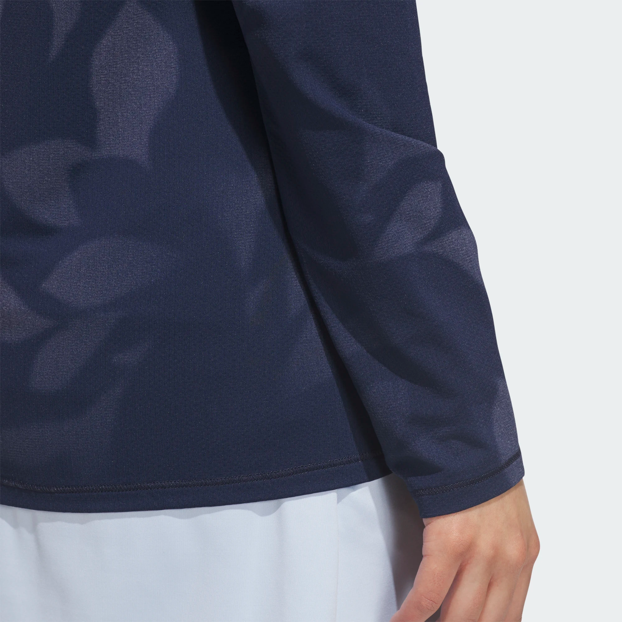 Adidas Ladies Ultimate365 Cool Feeling Printed Hoodie - Navy