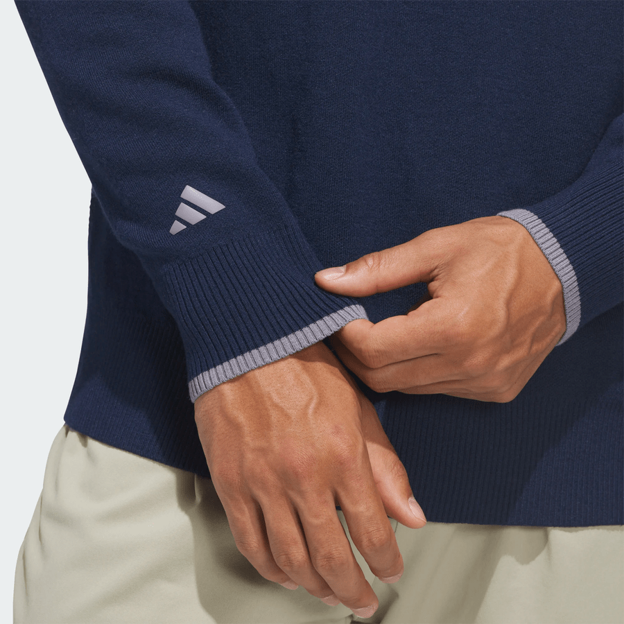 Adidas Ultimate Tour Twistknit Hoodie - Navy