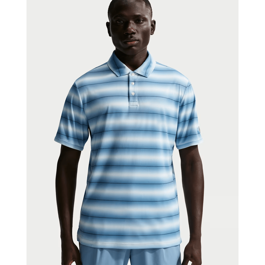 Nike Dri-FIT PAR Stripe Short-Sleeve Golf Polo
