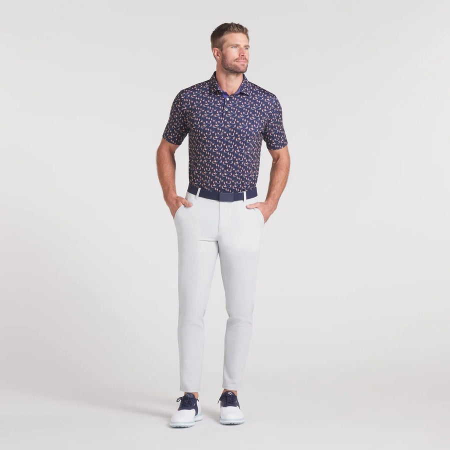 Puma MATTR Paradise Golf Polo - Navy