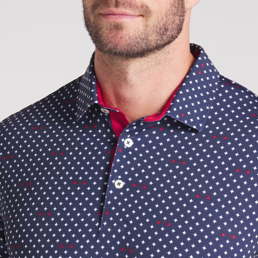 Puma Golf MATTR Burgh Polo - Navy