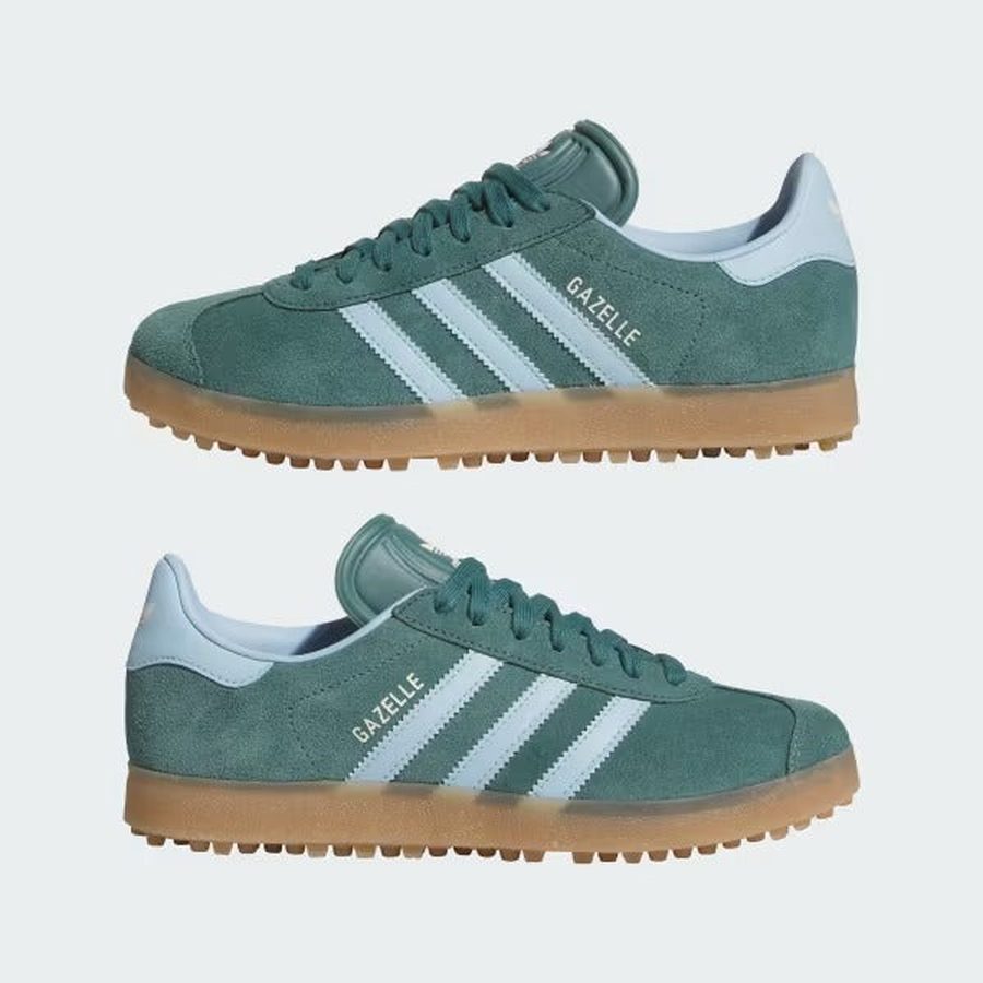 Adidas Ladies Gazelle Spikeless Golf Shoes - Green