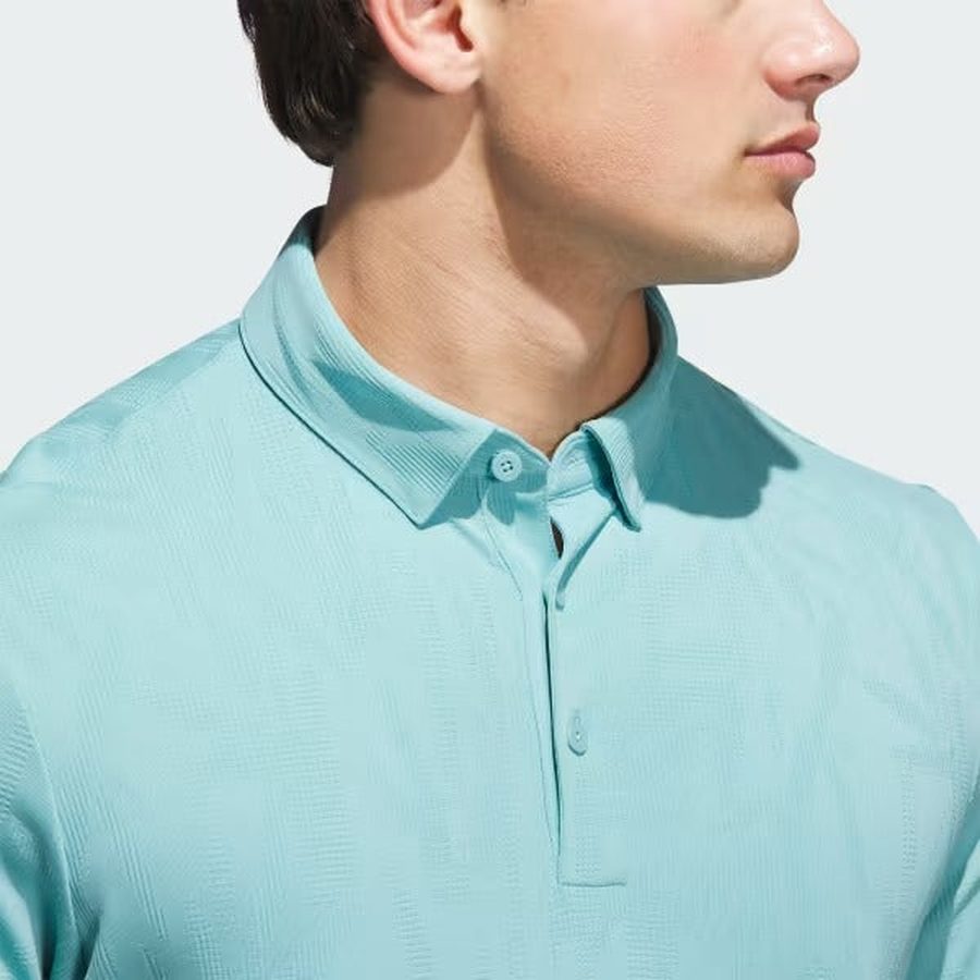Adidas Go-To Textured Polo Shirt - Mint