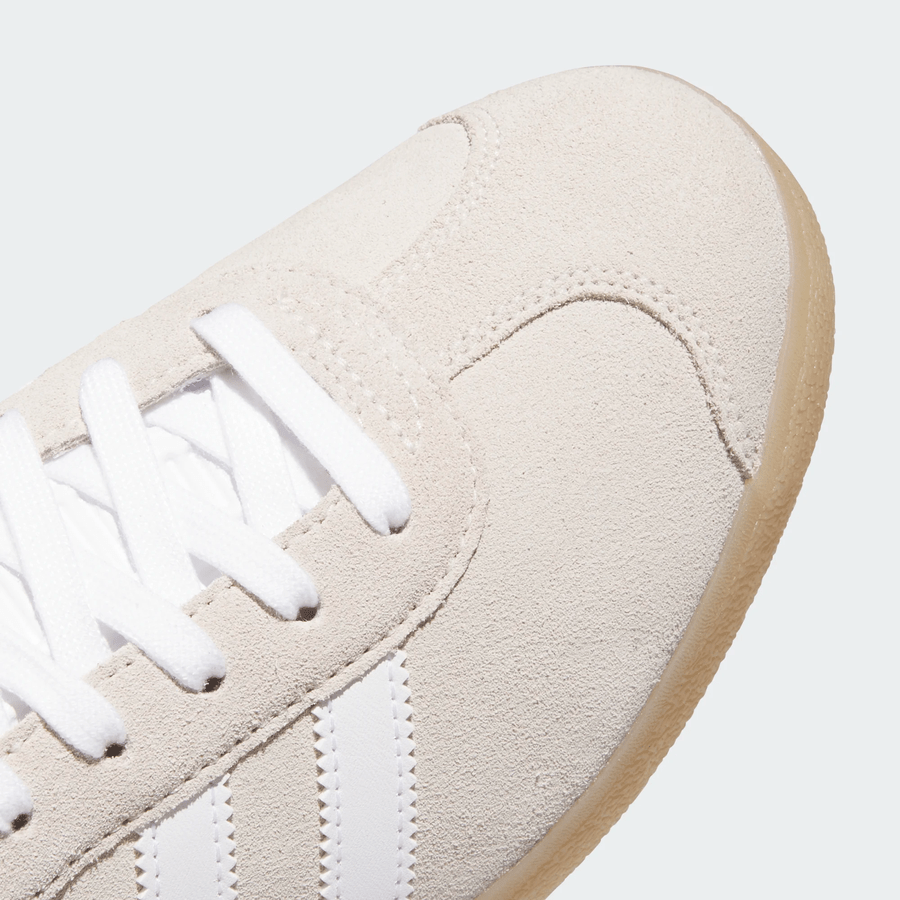 Adidas Gazelle Spikeless Golf Shoes - Beige/White
