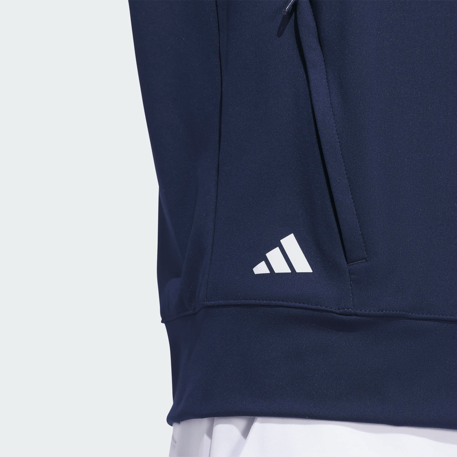Adidas Ladies Ultimate365 Quarter-Zip Jacket - Navy