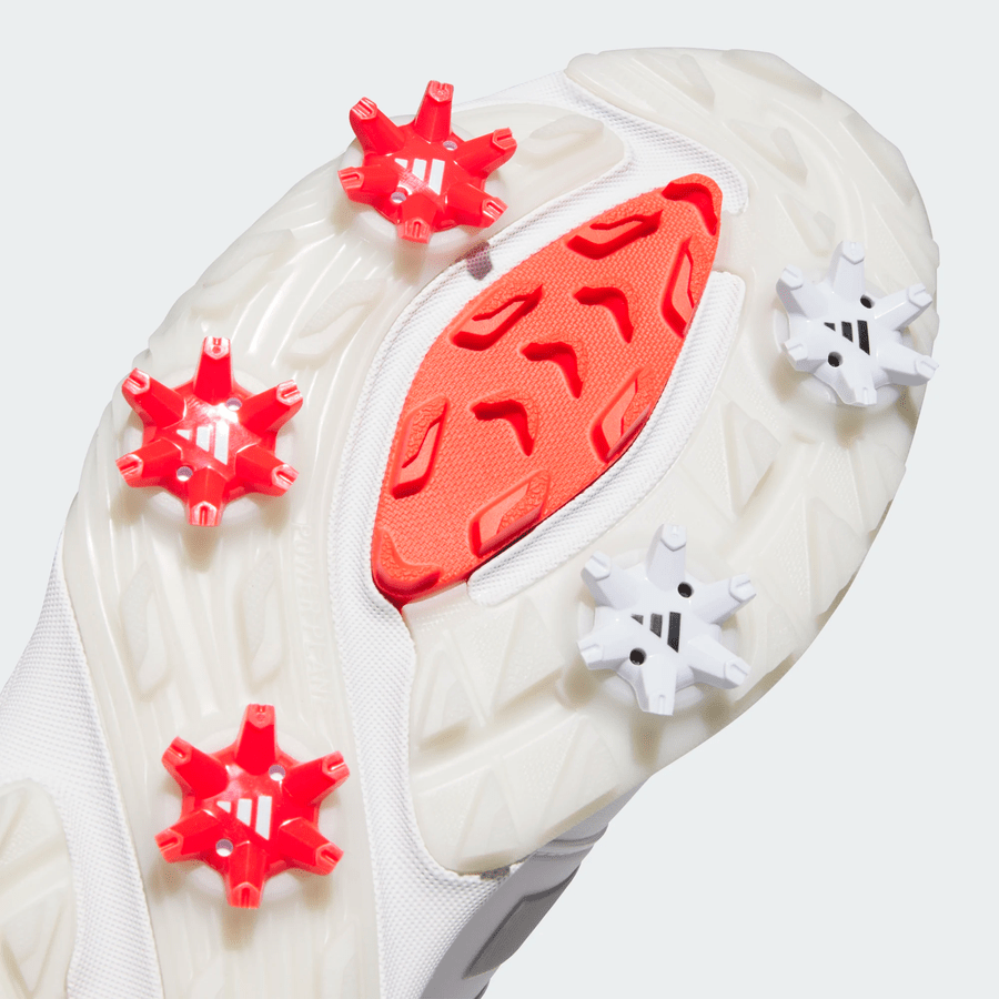 Adidas Adipower 26 Golf Shoes - White/Silver