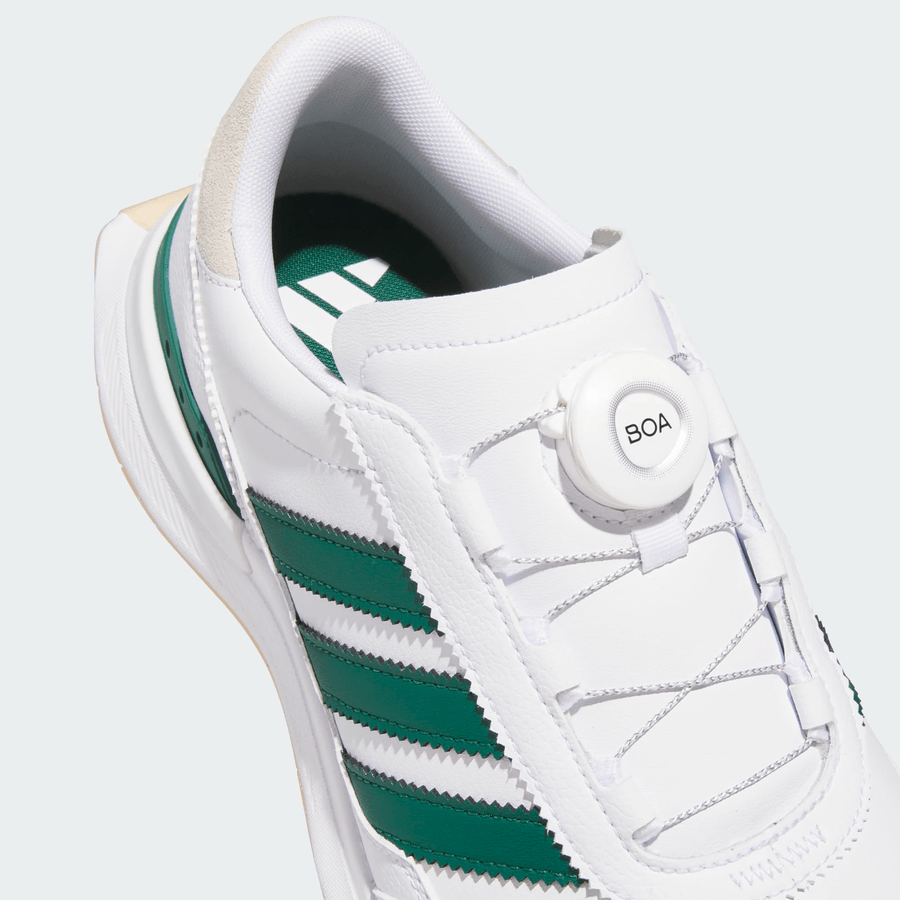 Adidas S2G 26 BOA Spikeless Golf Shoes - White/Green