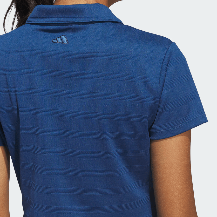 Adidas Ultimate365+ Jacquard Golf Dress- Blue