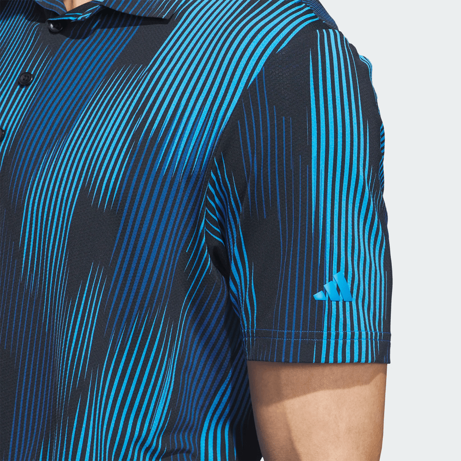 Adidas Ultimate365 Tour Cool Feel Print Polo Shirt