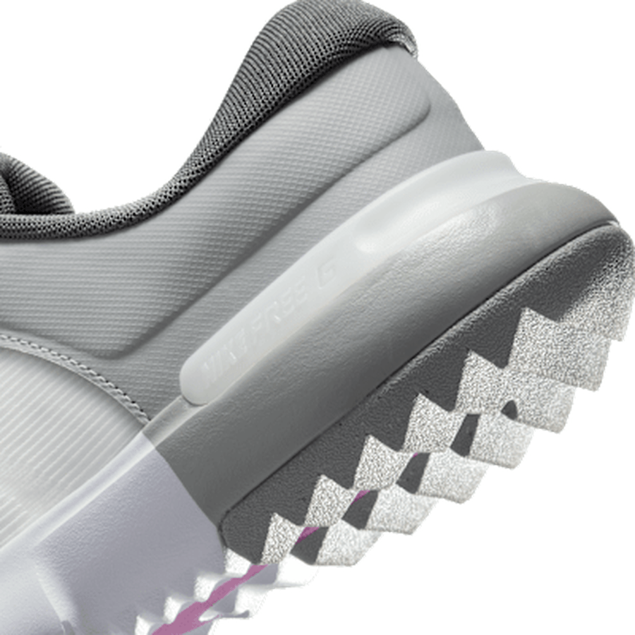 Nike Free Golf NN Golf Shoes - White /Purple