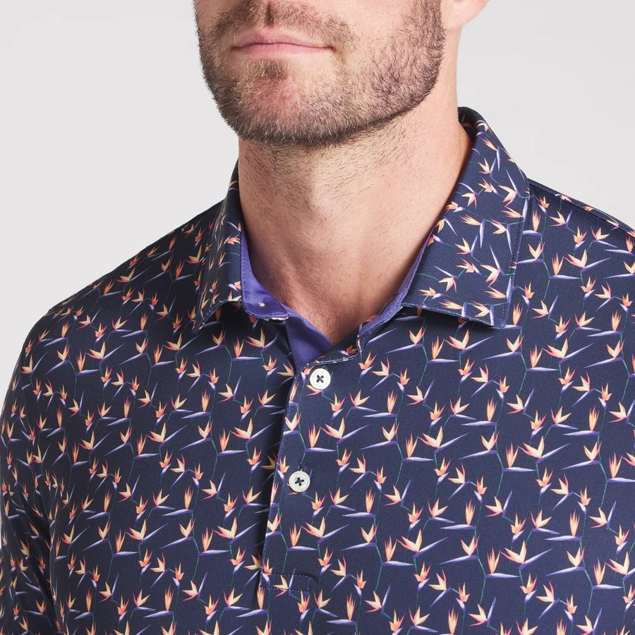 Puma MATTR Paradise Golf Polo - Navy