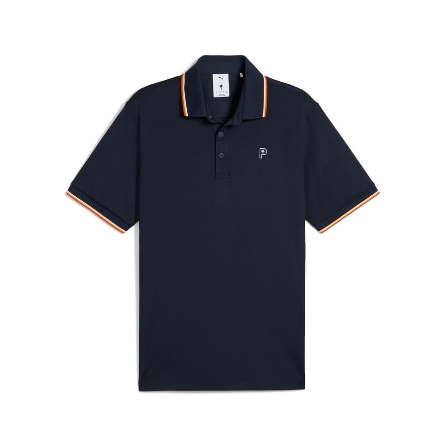 Puma X PTC Tipped Golf Polo - Navy
