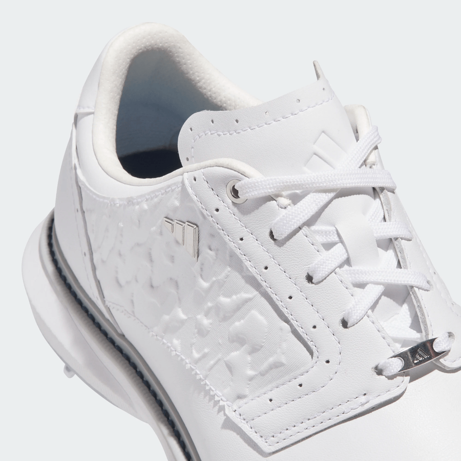 Adidas MC70 Spiked Golf Shoes - White/Silver