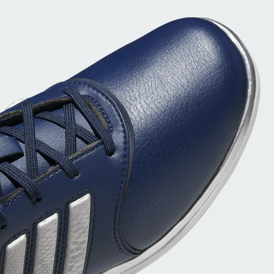 Adidas Ladies Alphaflex Zoysia Spikeless Golf Shoes - Navy/Silver