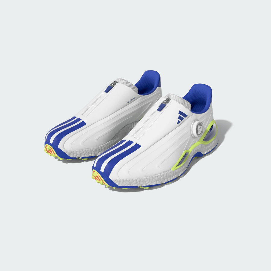 Adidas Codechaos BOA 27 Spikeless Golf Shoes - White/Blue