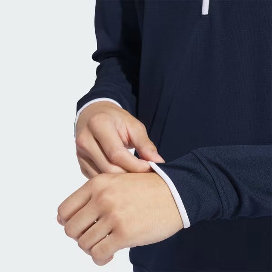 Adidas Lightweight Half-Zip Top - Navy