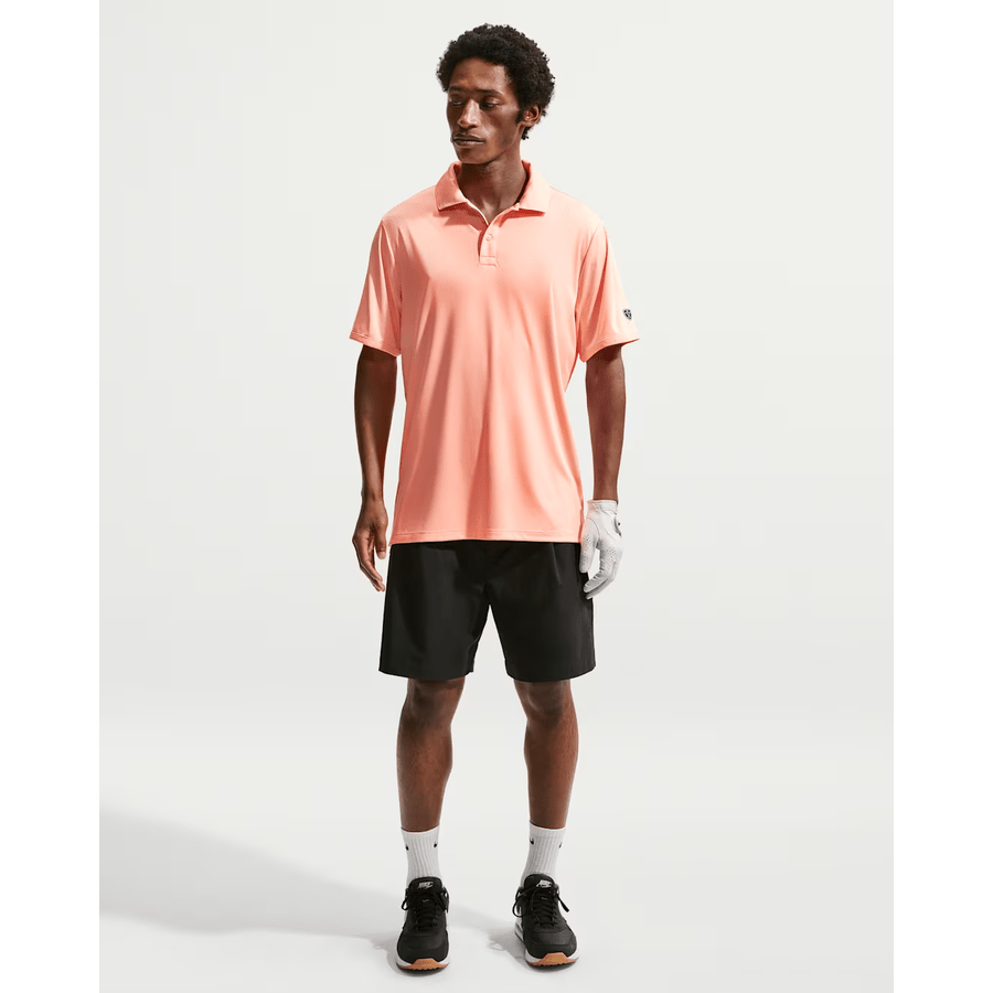 Nike Dri-FIT Par Heather Short-Sleeve Golf Polo