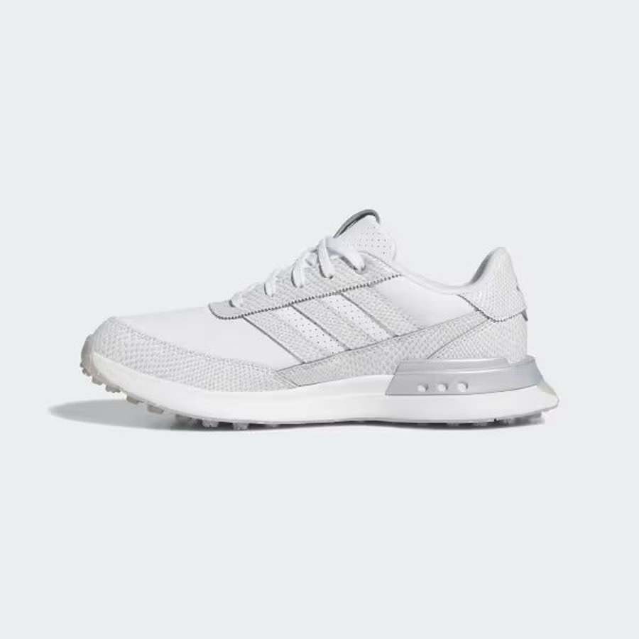 Adidas S2G 25 Ladies Leather Spikeless Golf Shoes - White