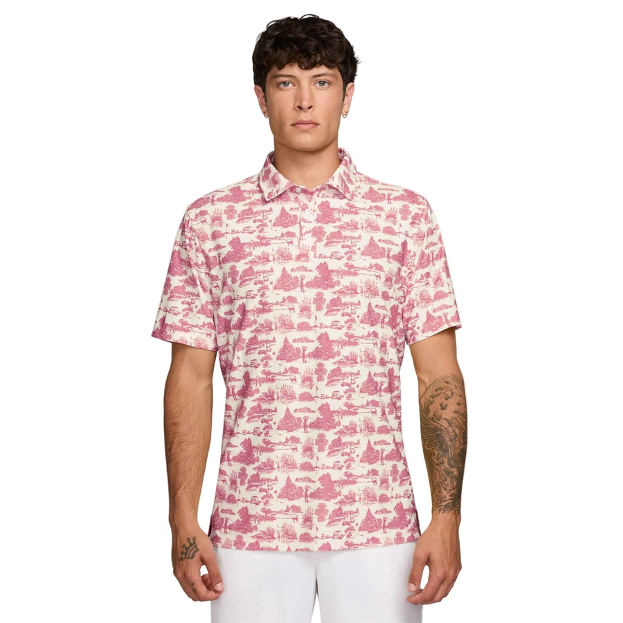 Nike Dri-FIT Toile Short-Sleeve Golf Polo