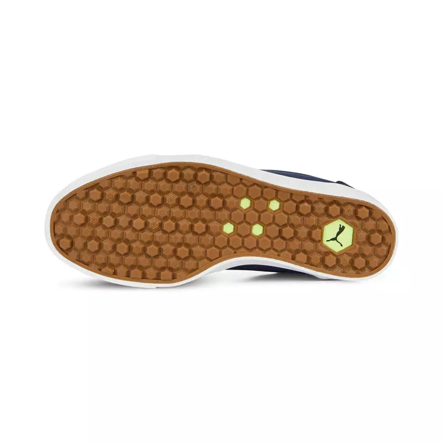 Puma Ladies TUSTIN Slip-On Spikeless Golf Shoes - Navy