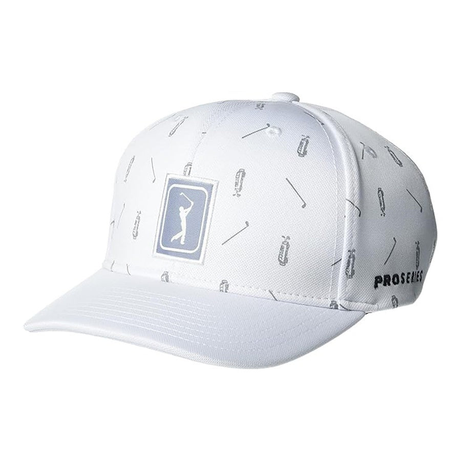 PGA Tour Pro Series Golf Print Adjustable Hat