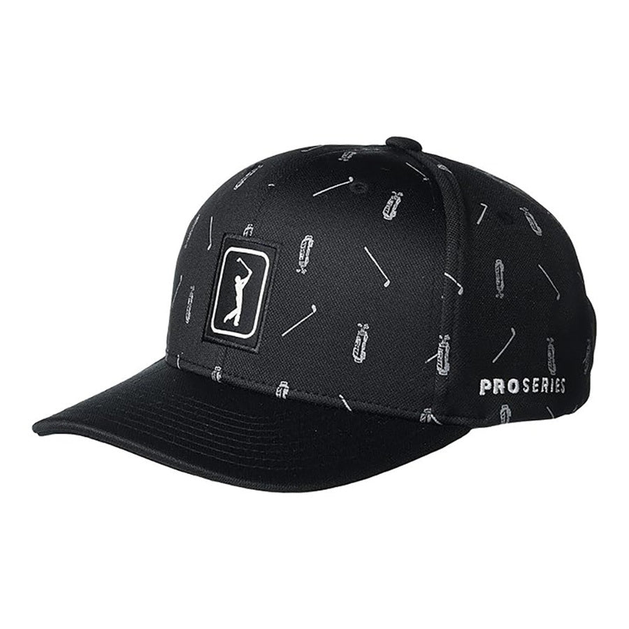 PGA Tour Pro Series Golf Print Adjustable Hat