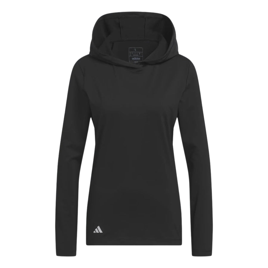 Adidas Ladies Performance Golf Hoodie - Black