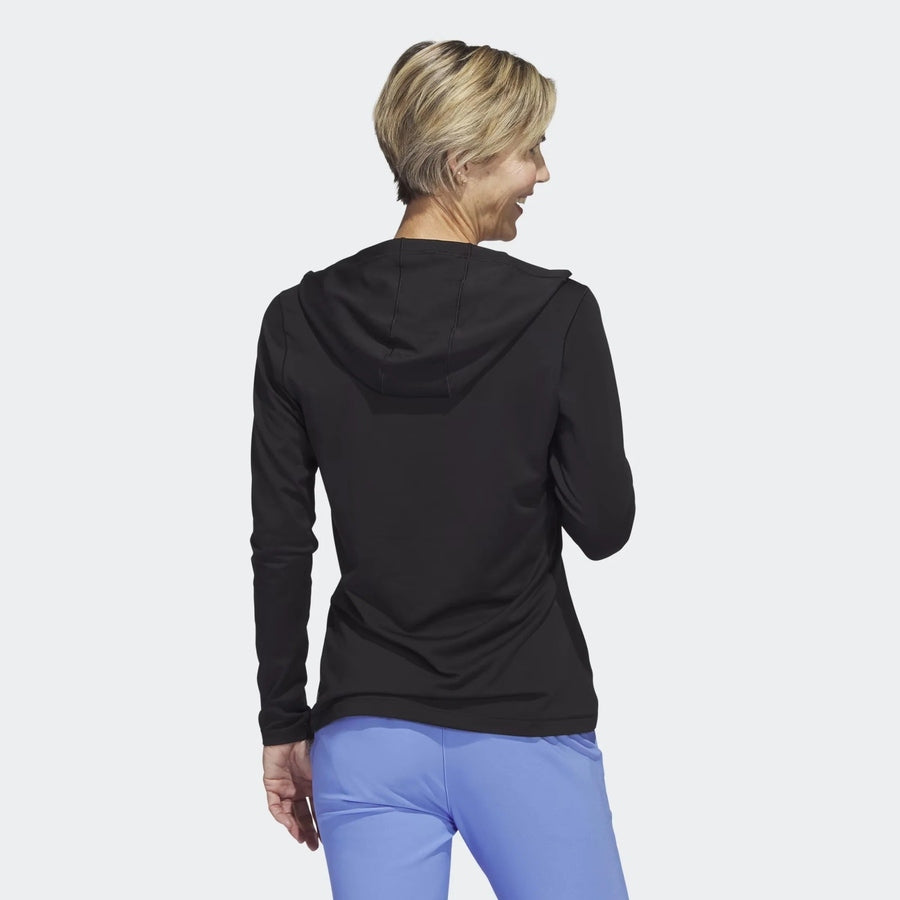 Adidas Ladies Performance Golf Hoodie - Black