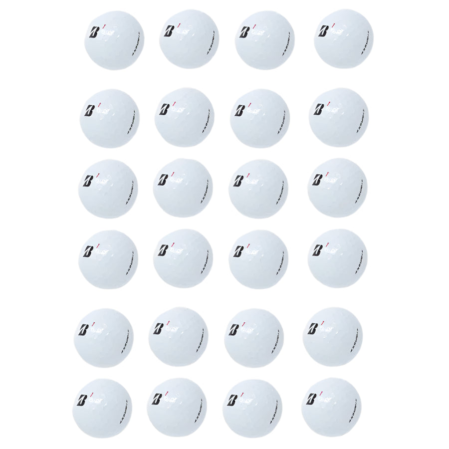 36 Bridgestone Tour BX White Golf Balls - Recycled 5A/4A