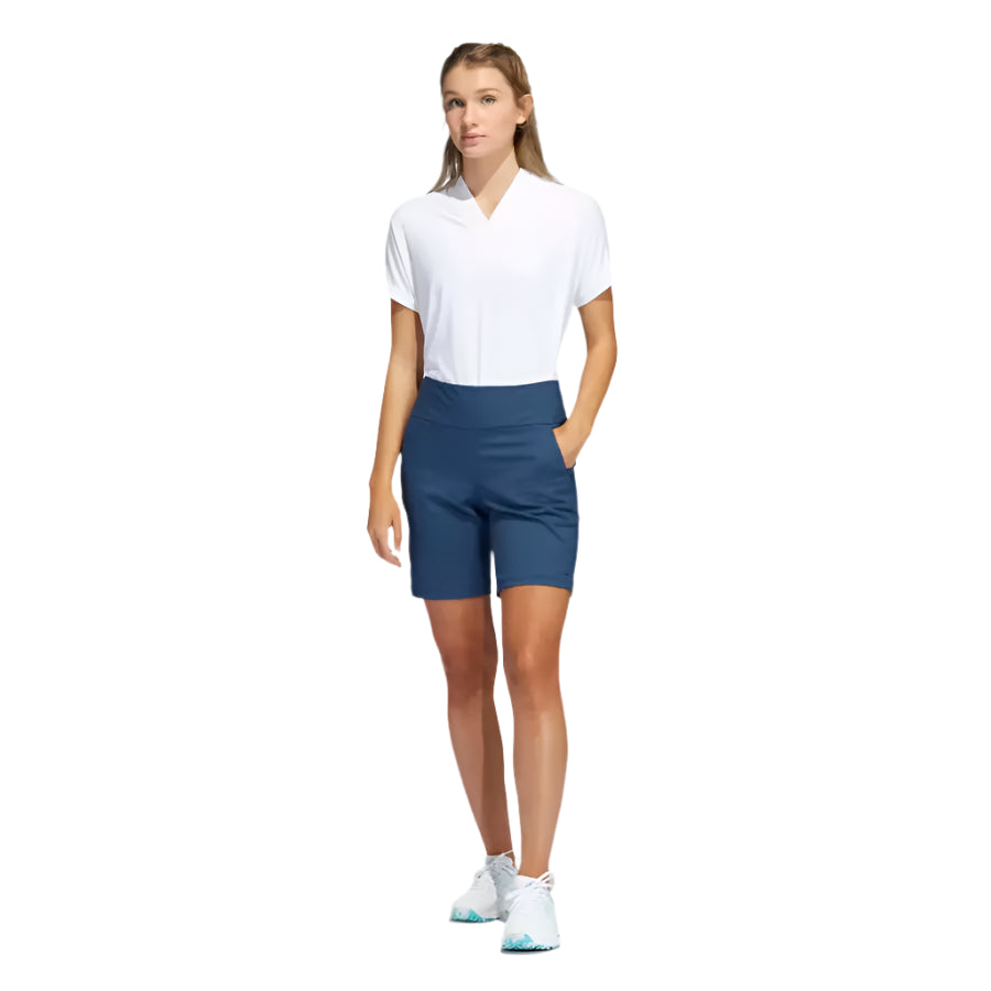 Adidas Ladies Ultimate365 Modern Bermuda Shorts - Navy