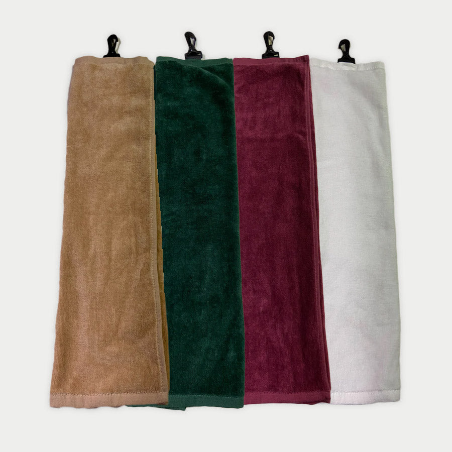 Lot de 4 serviettes de golf en coton 21"
