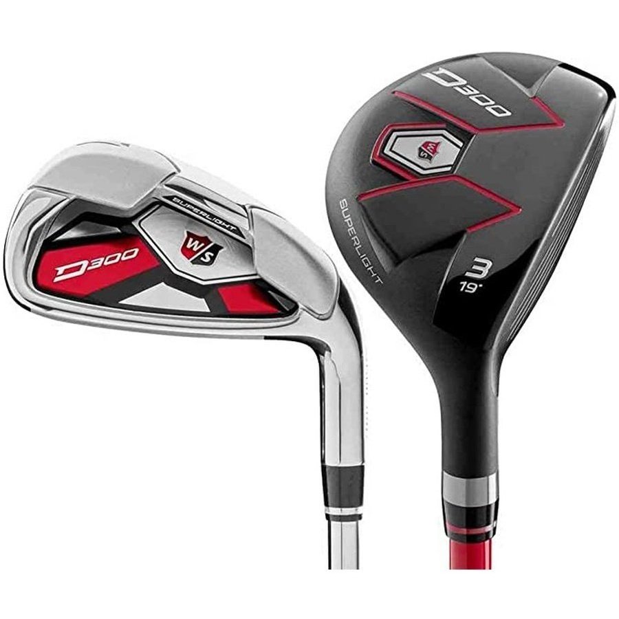 Wilson Staff D300 SL 4H-PW Steel Shaft Iron Set