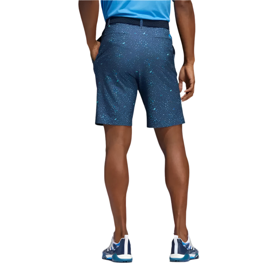 Adidas Ultimate365 Flag-Print Shorts - Navy